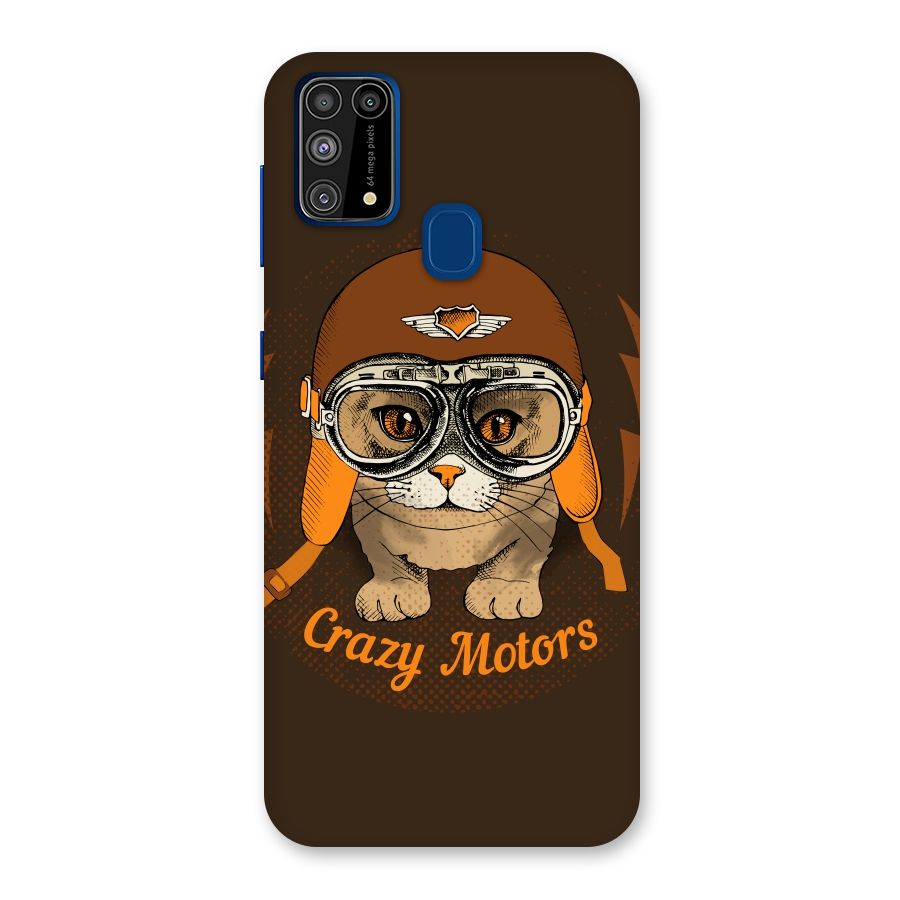 Crazy cat Back Case for Galaxy M31