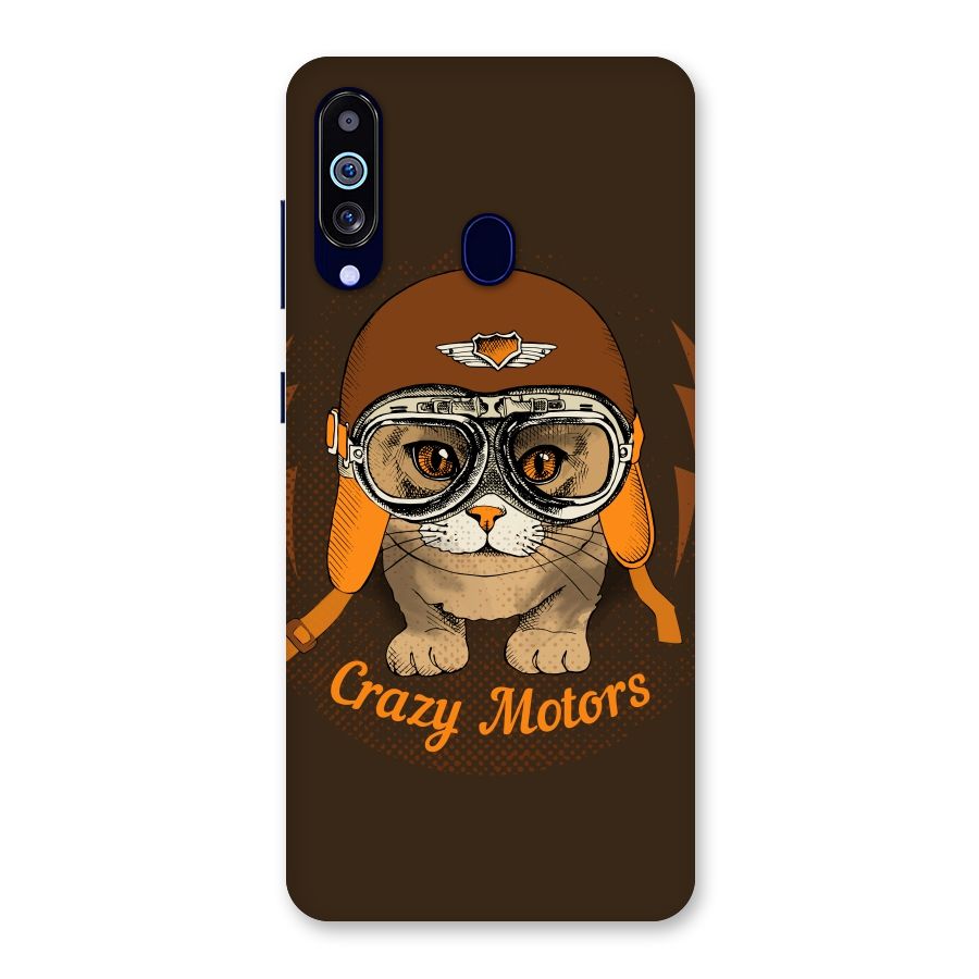 Crazy cat Back Case for Galaxy M40