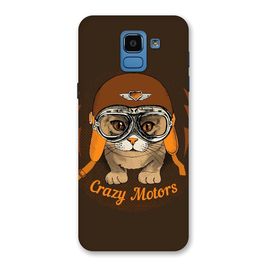 Crazy cat Back Case for Galaxy On6