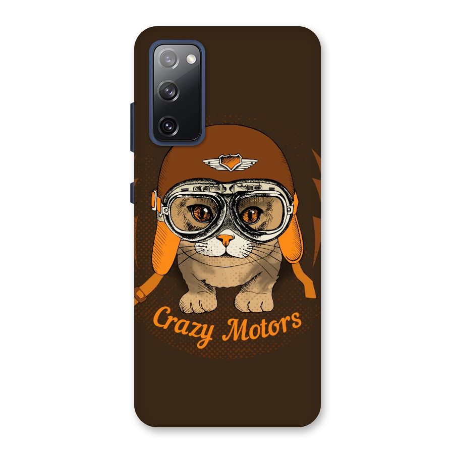 Crazy cat Back Case for Galaxy S20 FE
