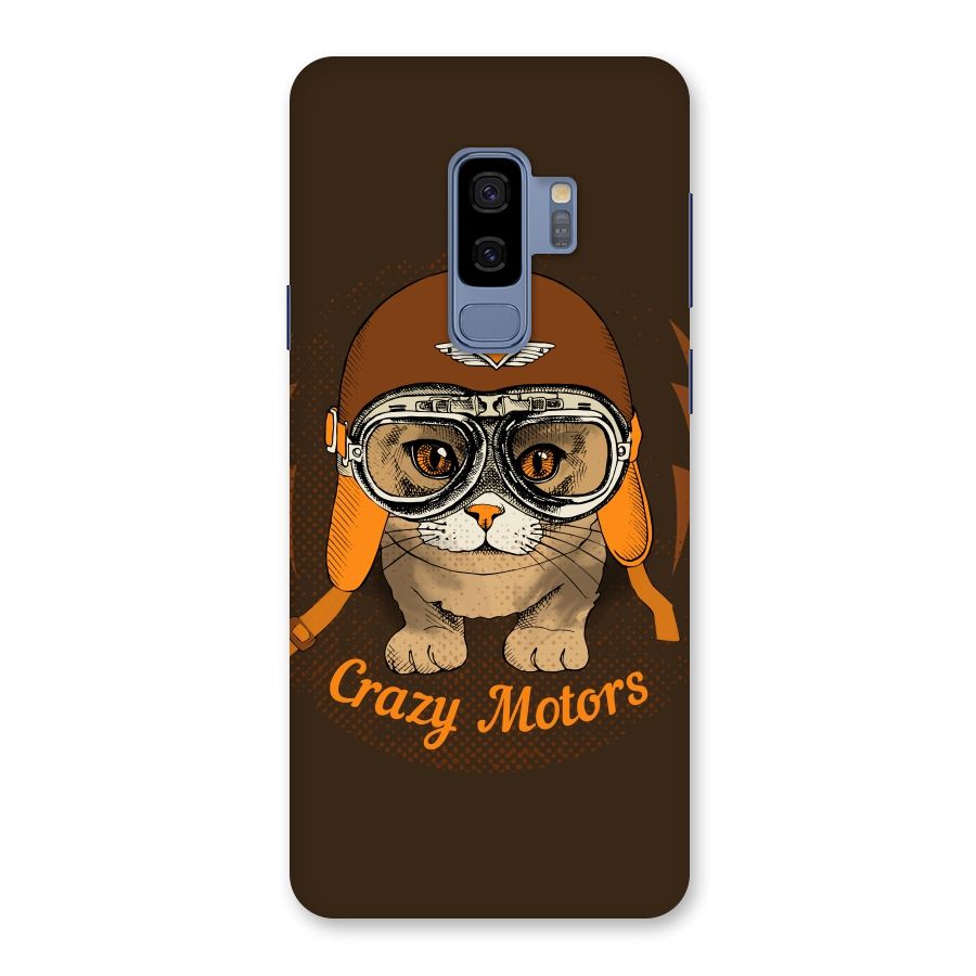Crazy cat Back Case for Galaxy S9 Plus