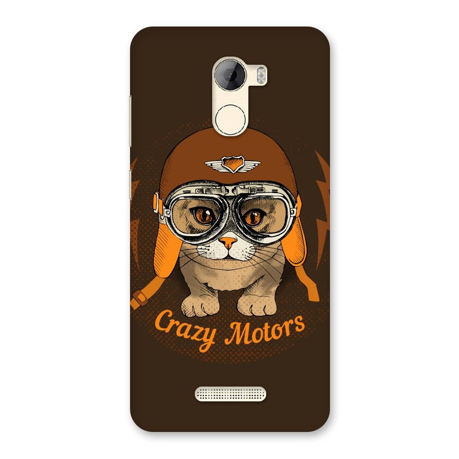 Crazy cat Back Case for Gionee A1 LIte