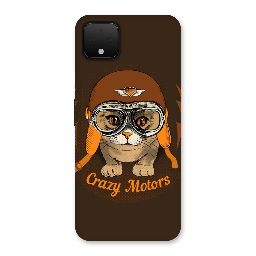 Crazy cat Back Case for Google Pixel 4 XL