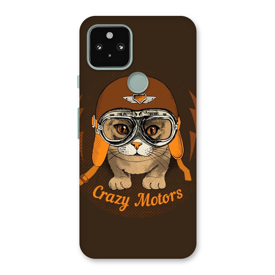 Crazy cat Back Case for Google Pixel 5