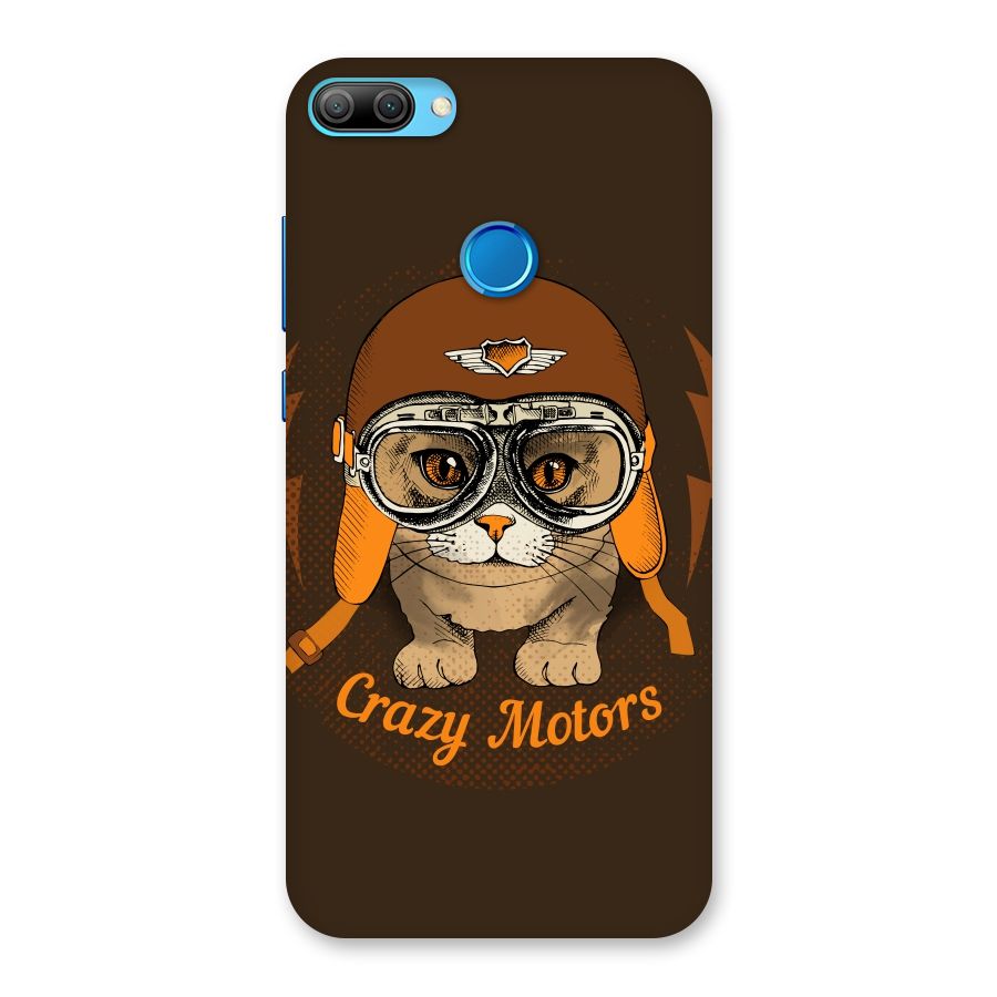 Crazy cat Back Case for Honor 9N