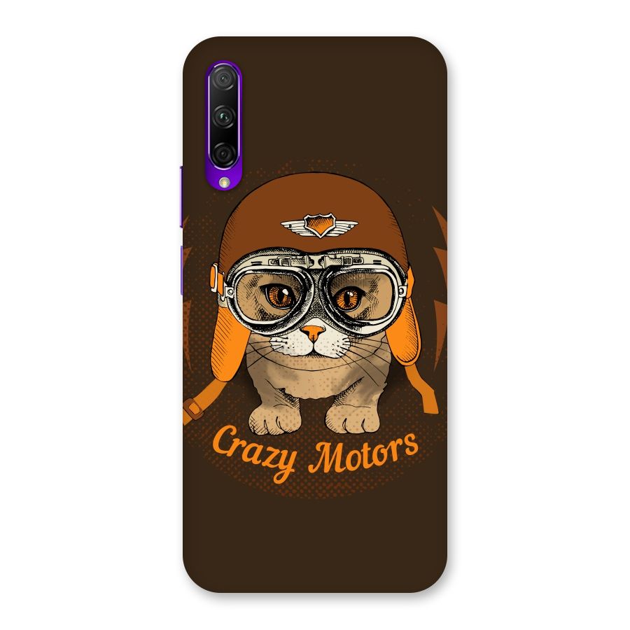 Crazy cat Back Case for Honor 9X Pro