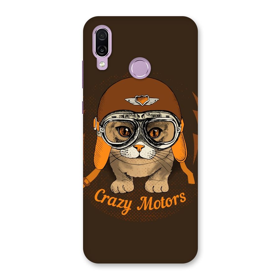 Crazy cat Back Case for Honor Play