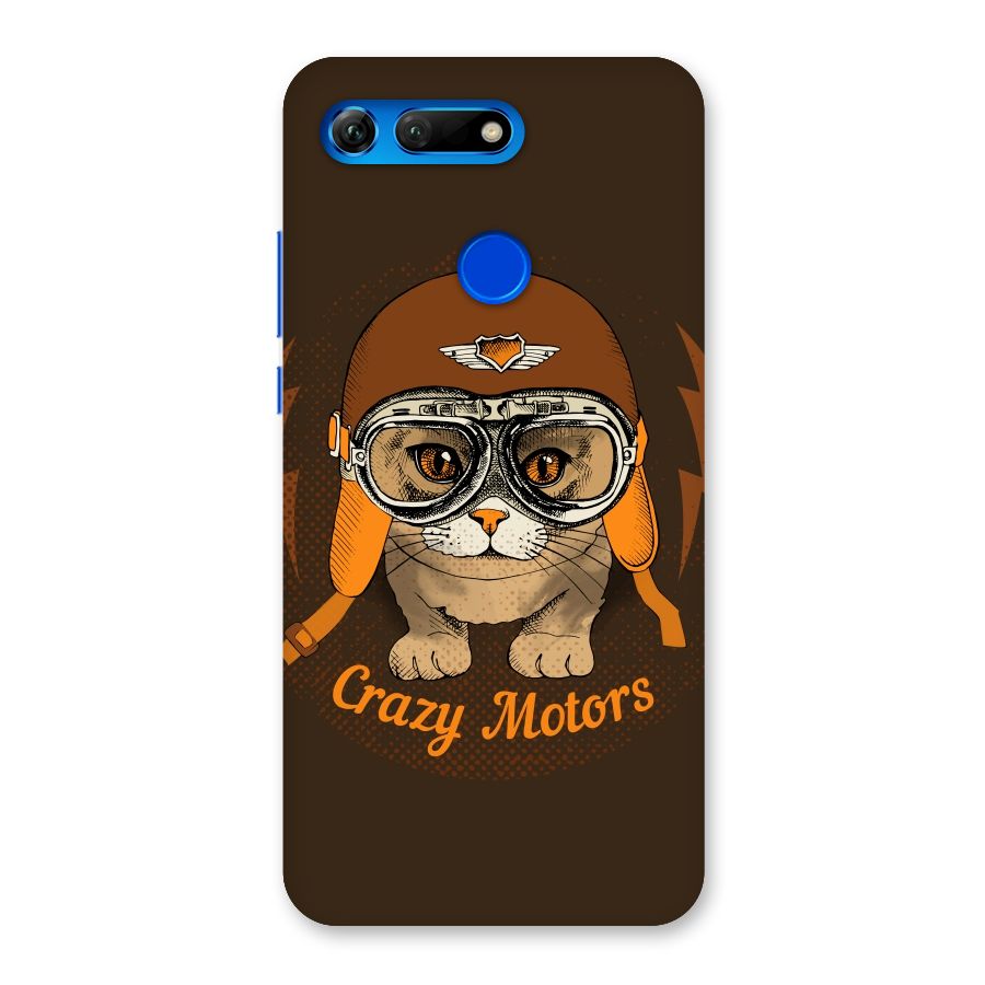 Crazy cat Back Case for Honor View 20