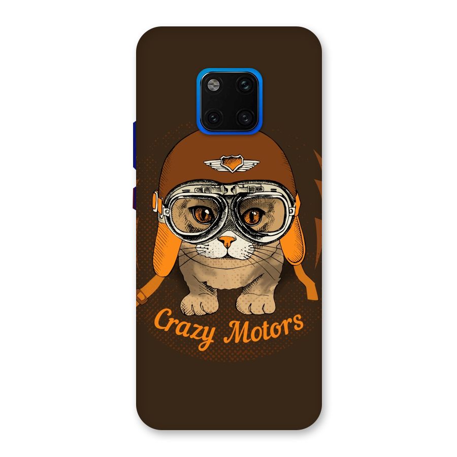 Crazy cat Back Case for Huawei Mate 20 Pro
