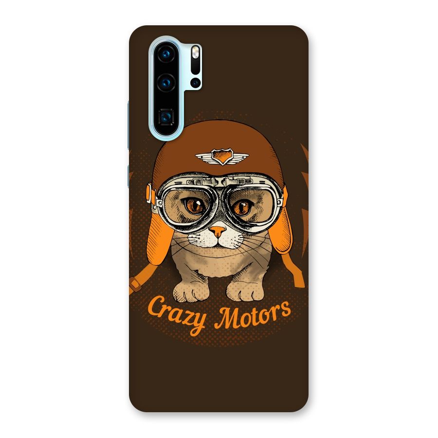 Crazy cat Back Case for Huawei P30 Pro