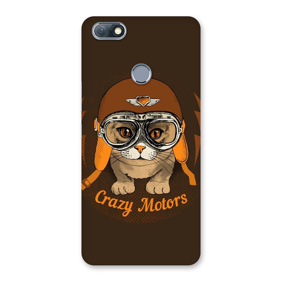 Crazy cat Back Case for Infinix Note 5