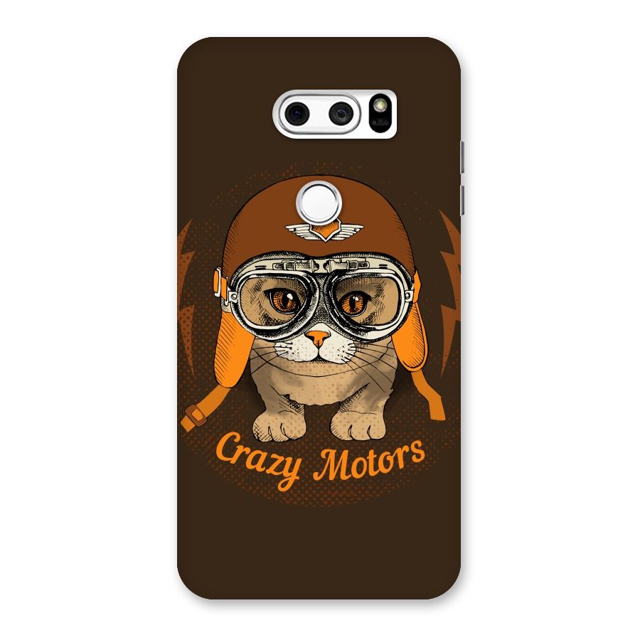 Crazy cat Back Case for LG V30