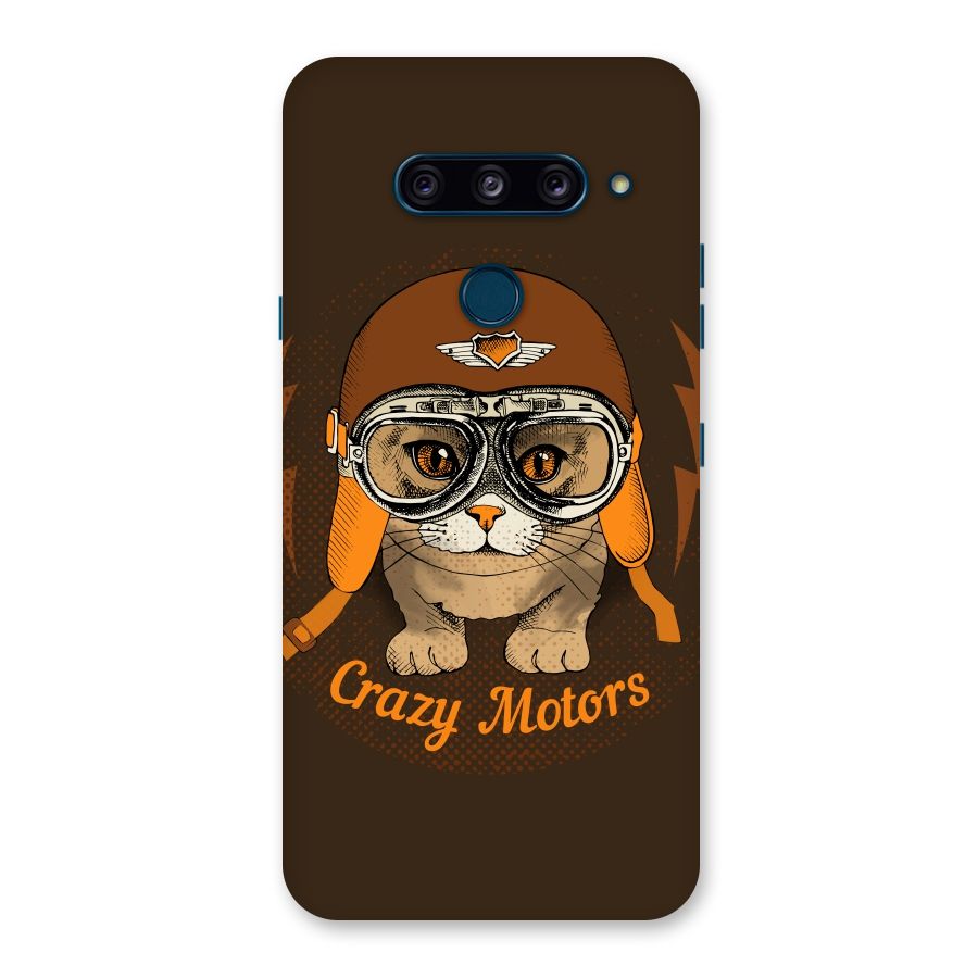 Crazy cat Back Case for LG  V40 ThinQ