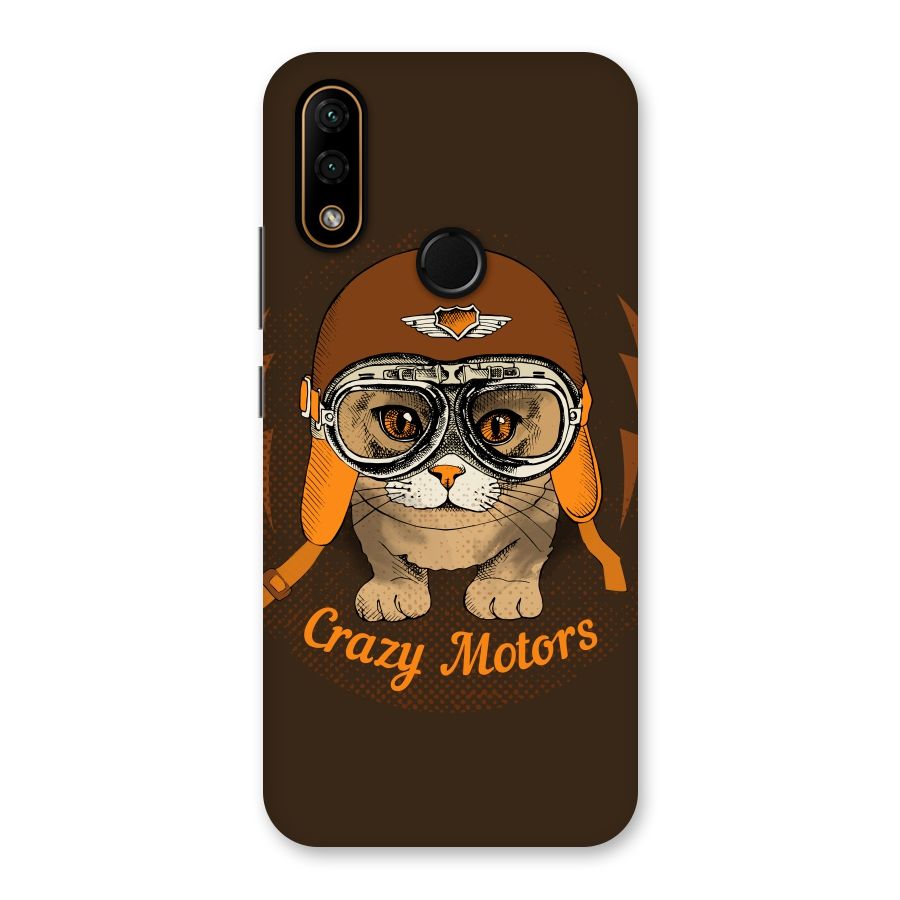 Crazy cat Back Case for Lenovo A6 Note