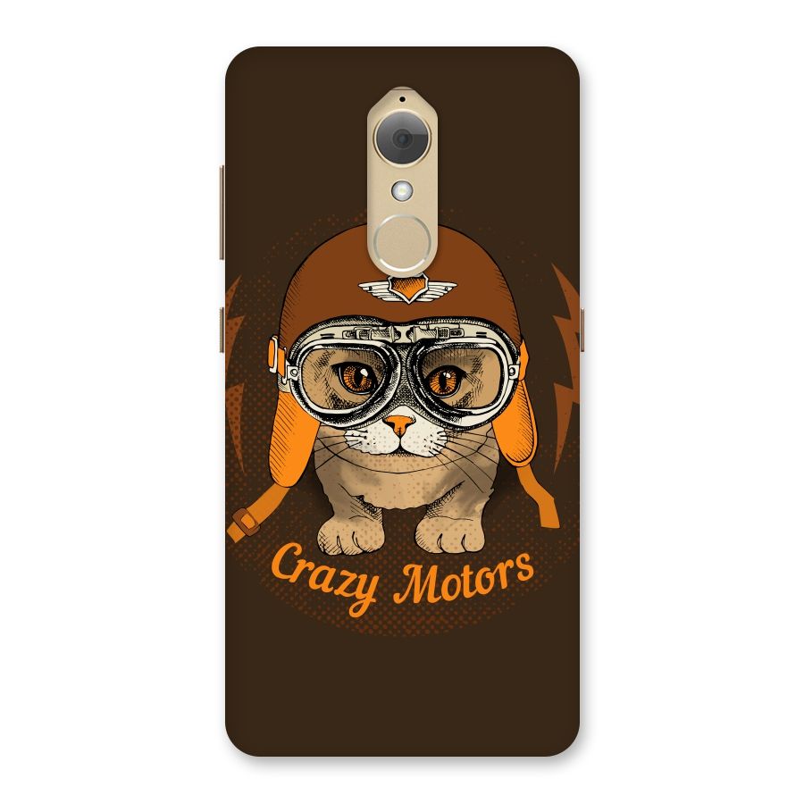 Crazy cat Back Case for Lenovo K8