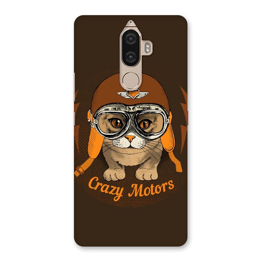 Crazy cat Back Case for Lenovo K8 Note