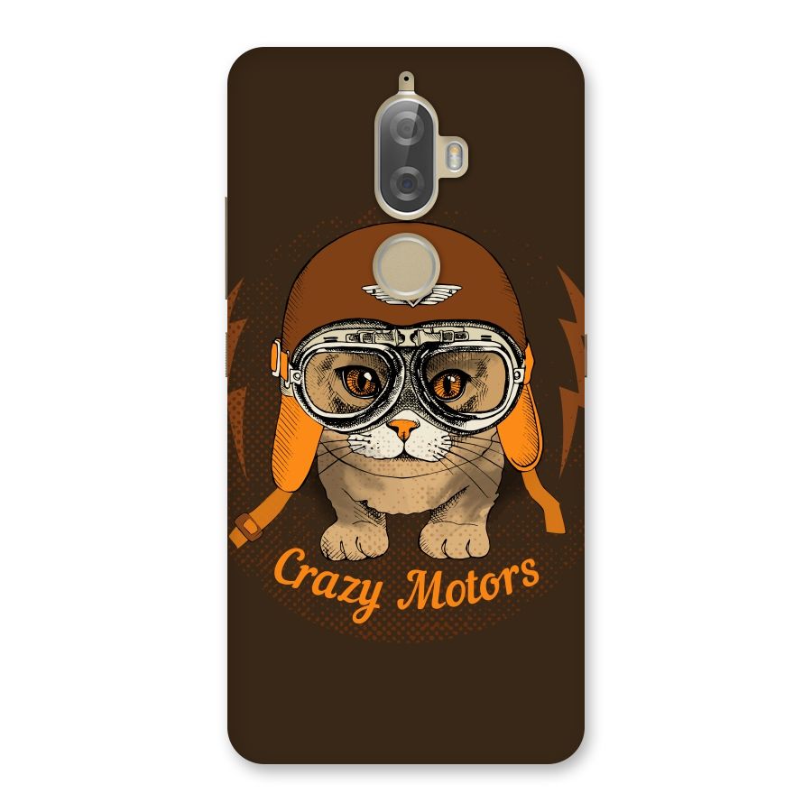 Crazy cat Back Case for Lenovo K8 Plus