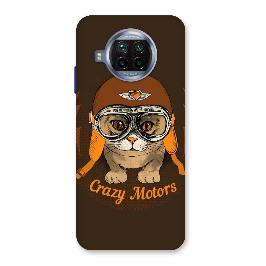 Crazy cat Back Case for Mi 10i