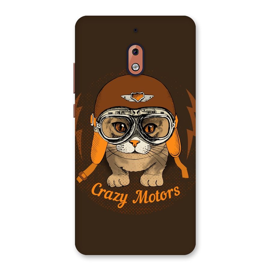 Crazy cat Back Case for Nokia 2.1