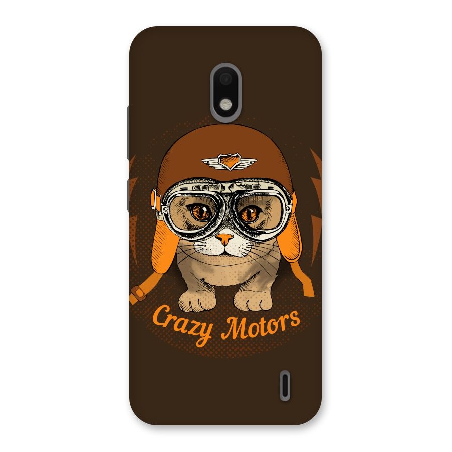 Crazy cat Back Case for Nokia 2.2