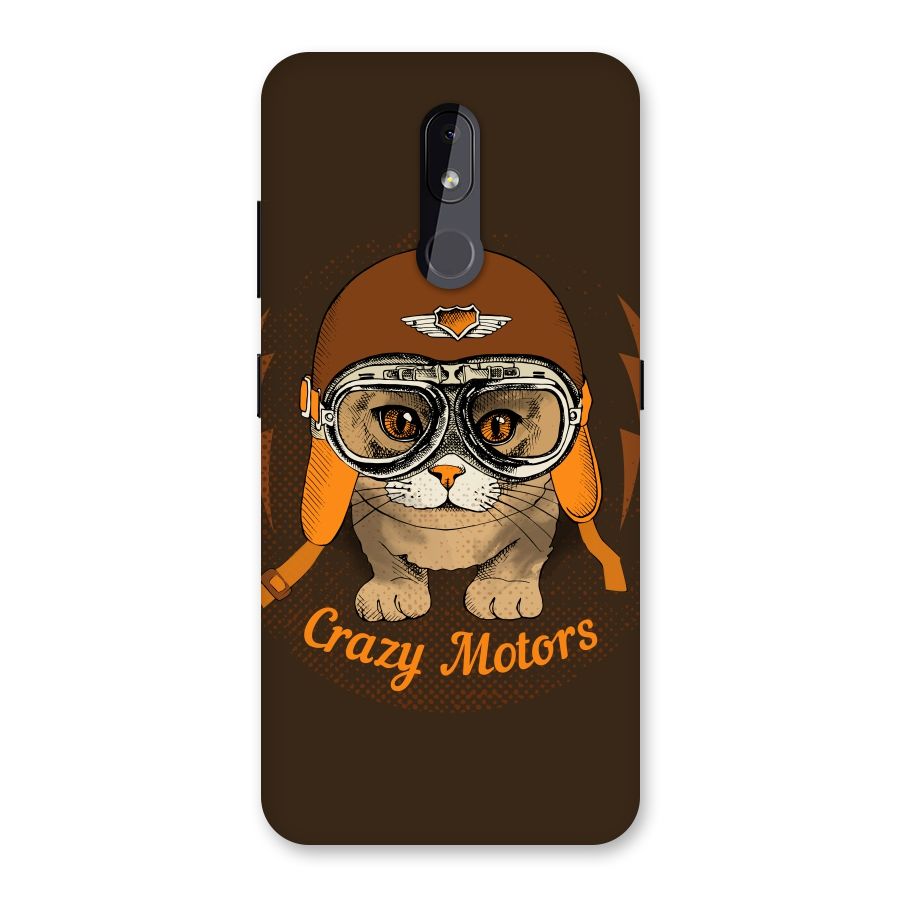 Crazy cat Back Case for Nokia 3.2