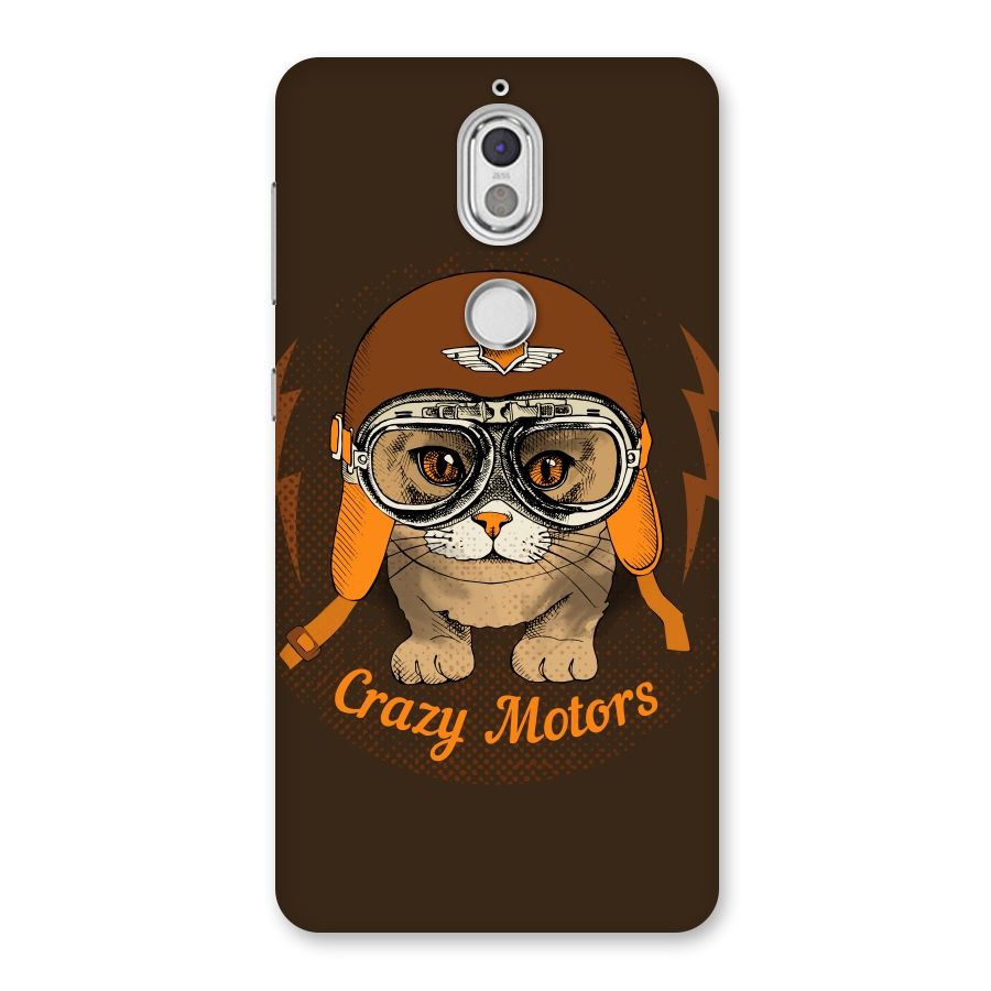 Crazy cat Back Case for Nokia 7
