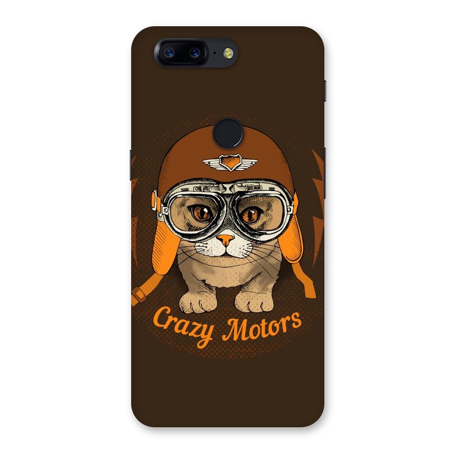 Crazy cat Back Case for OnePlus 5T