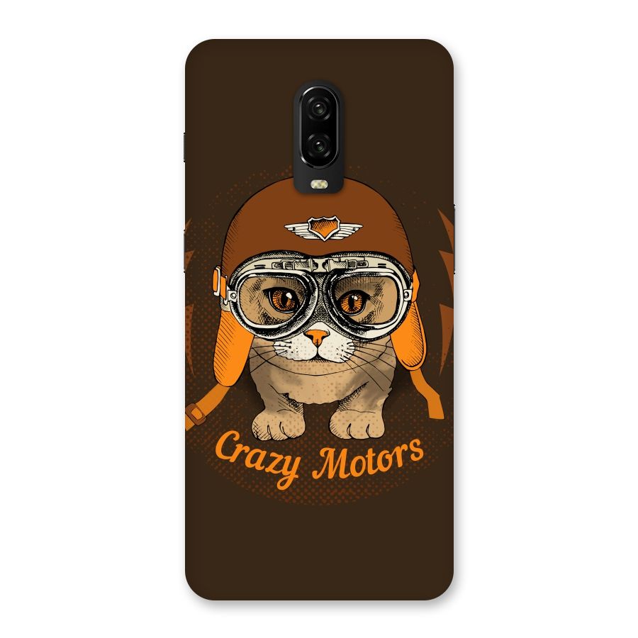 Crazy cat Back Case for OnePlus 6T