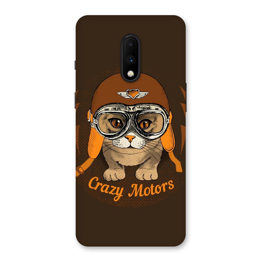 Crazy cat Back Case for OnePlus 7