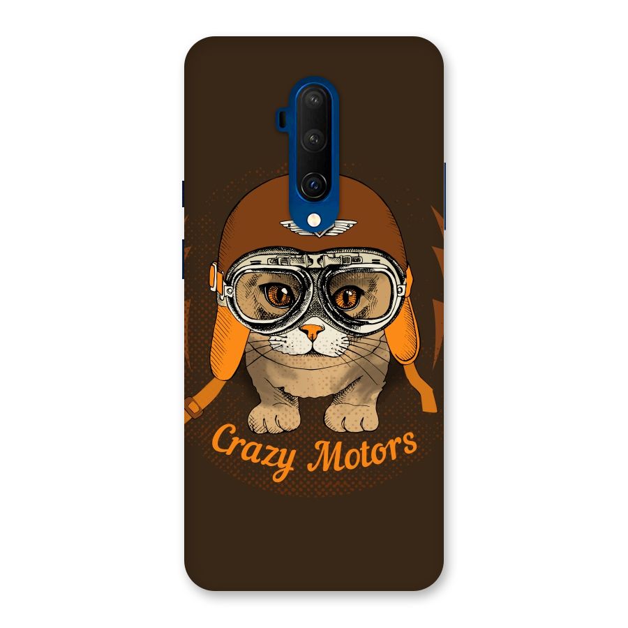 Crazy cat Back Case for OnePlus 7T Pro