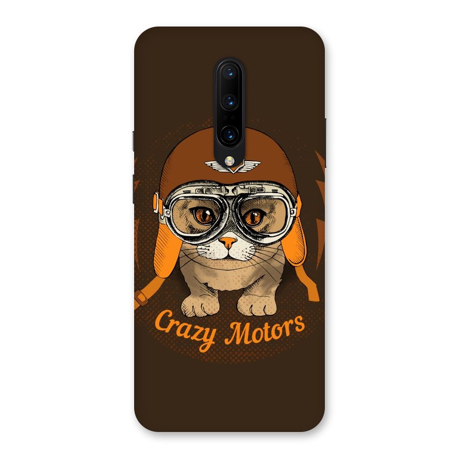 Crazy cat Back Case for OnePlus 7 Pro