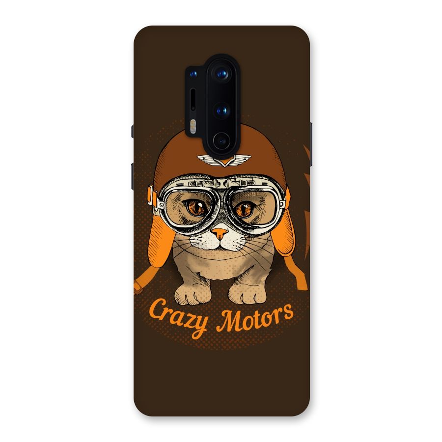 Crazy cat Back Case for OnePlus 8 Pro