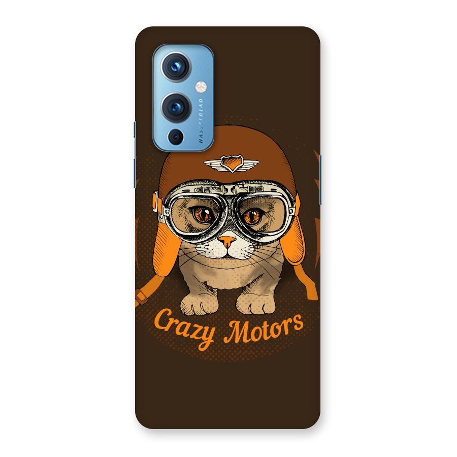 Crazy cat Back Case for OnePlus 9