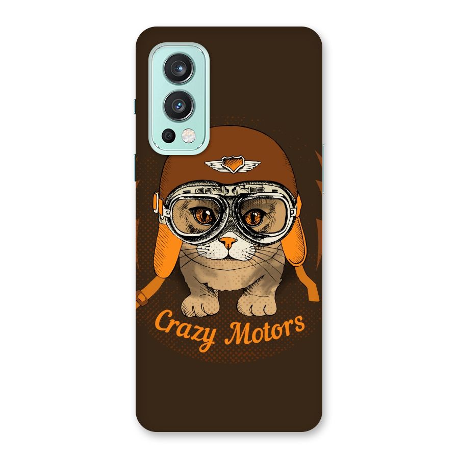 Crazy cat Back Case for OnePlus Nord 2 5G