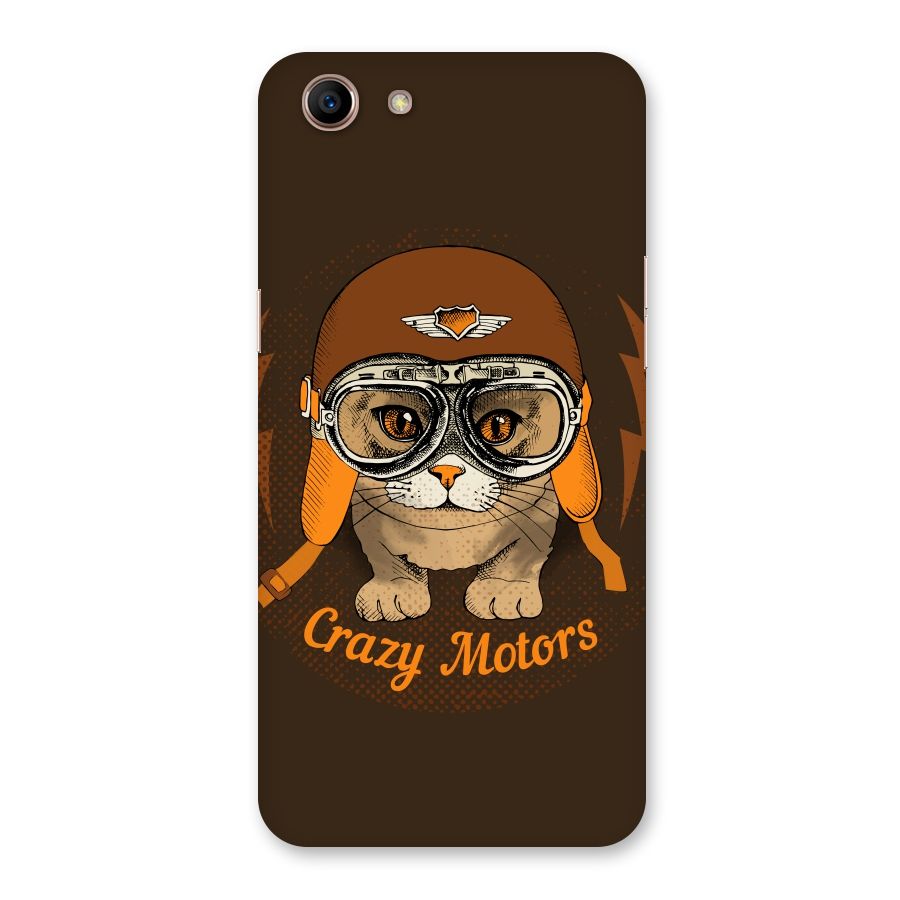 Crazy cat Back Case for Oppo A83 (2018)