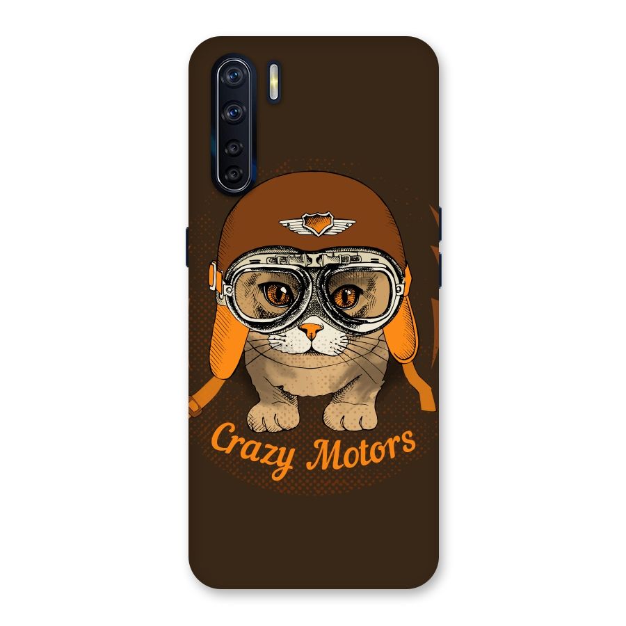 Crazy cat Back Case for Oppo F15