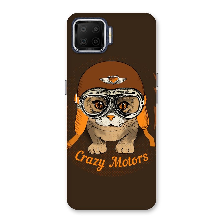 Crazy cat Back Case for Oppo F17