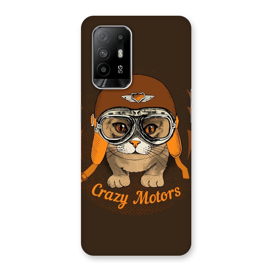 Crazy cat Back Case for Oppo F19 Pro Plus 5G