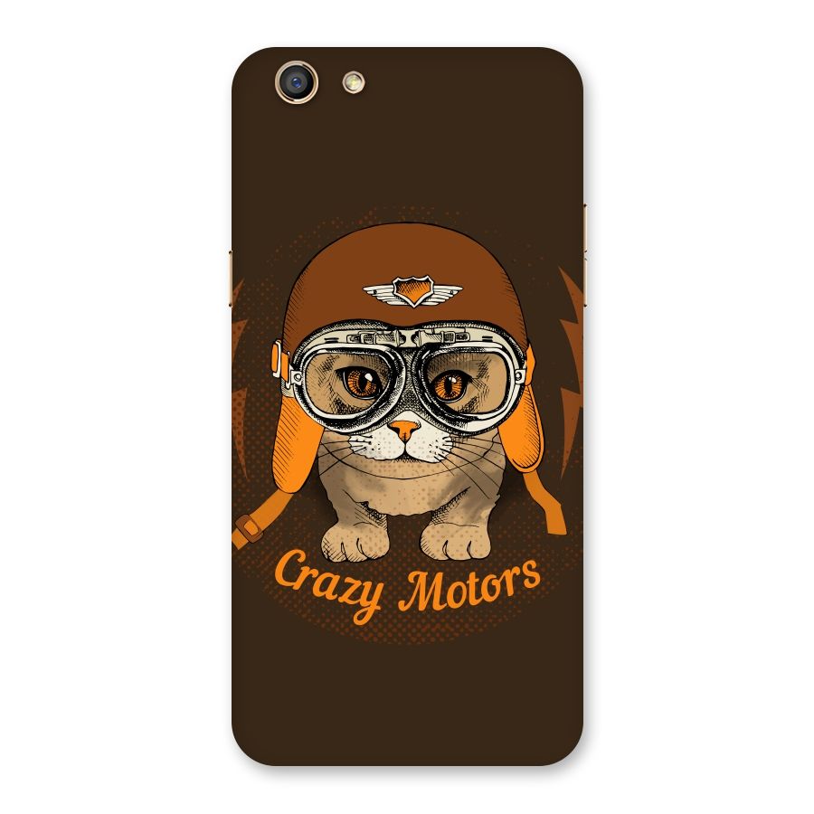 Crazy cat Back Case for Oppo F3
