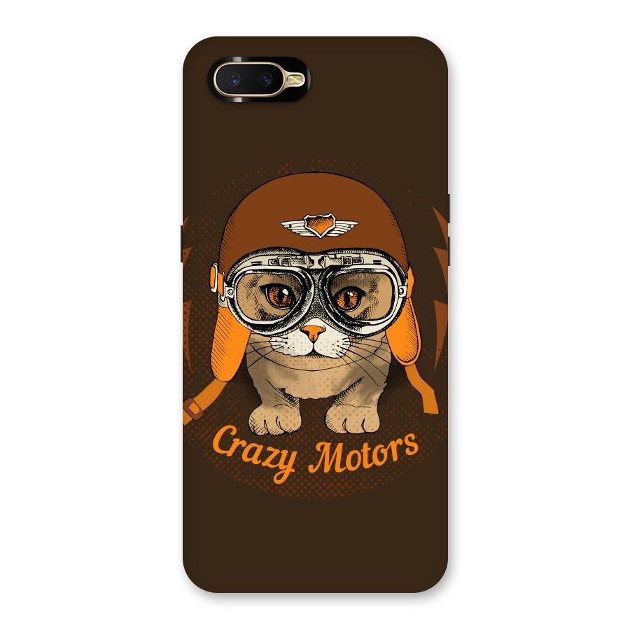 Crazy cat Back Case for Oppo K1