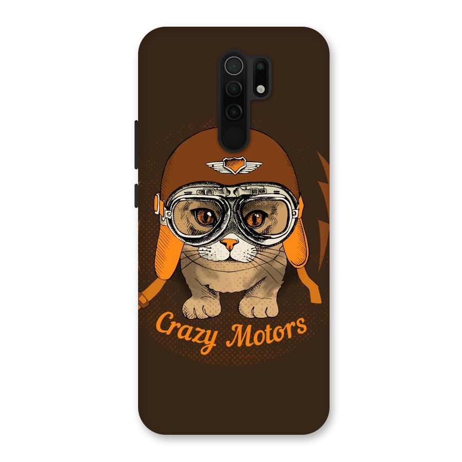Crazy cat Back Case for Poco M2