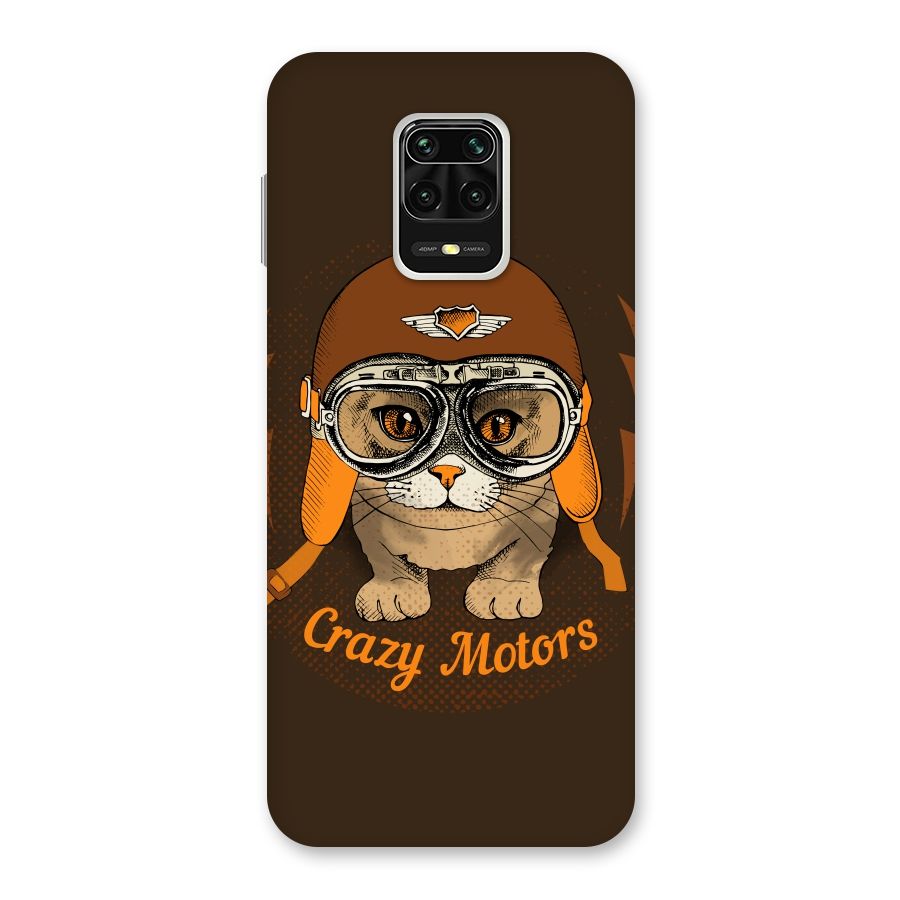 Crazy cat Back Case for Poco M2 Pro