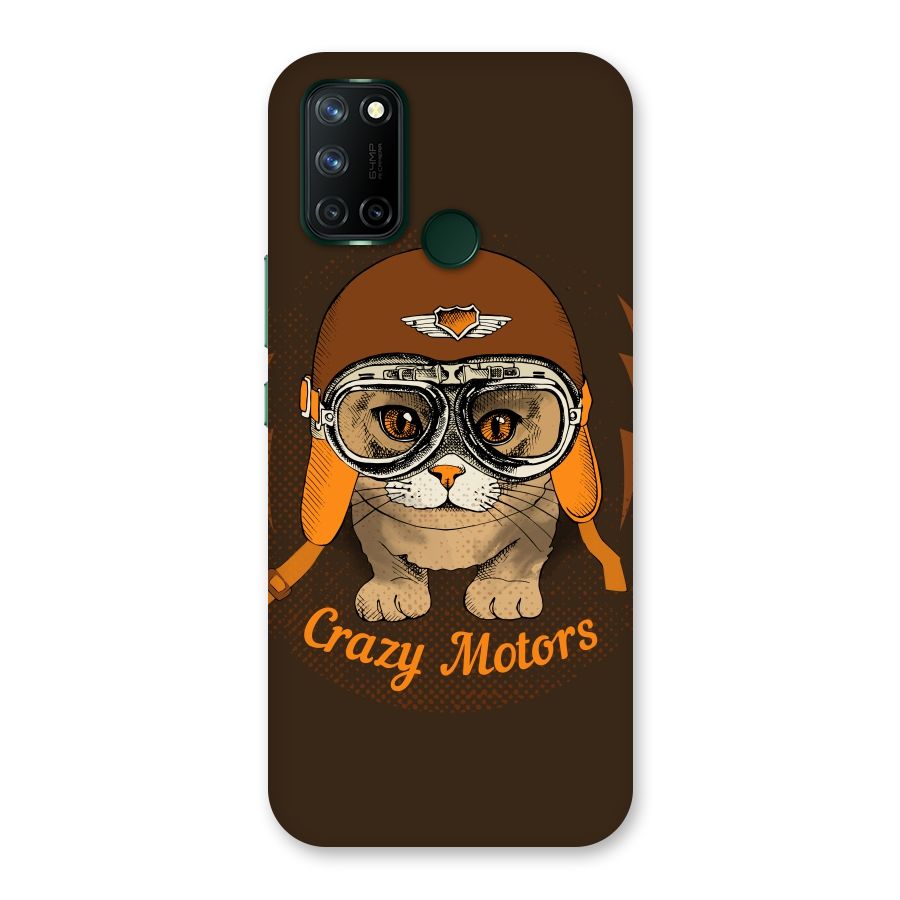 Crazy cat Back Case for Realme 7i