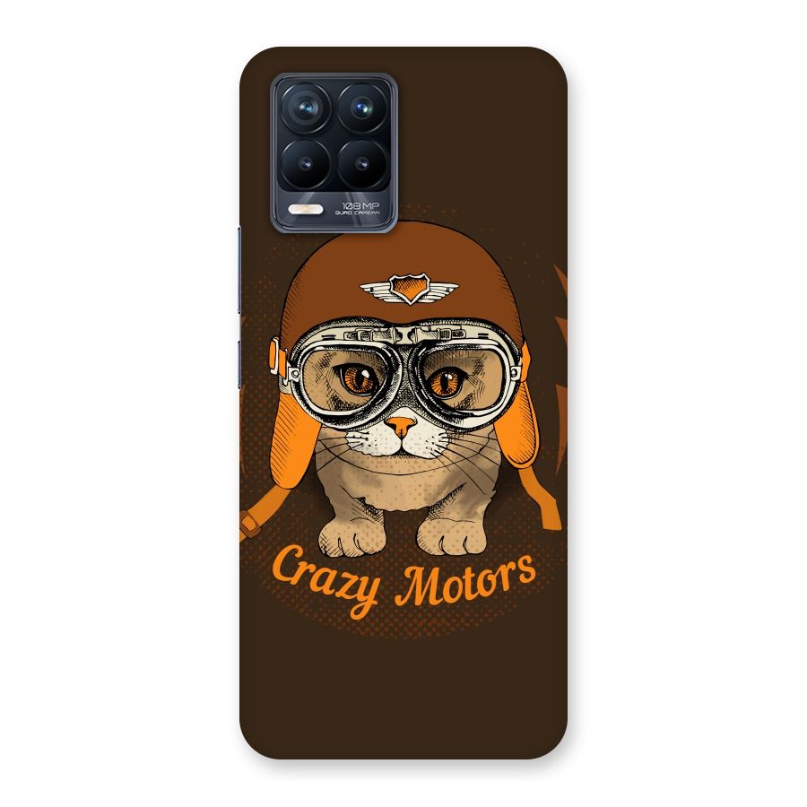 Crazy cat Back Case for Realme 8 Pro