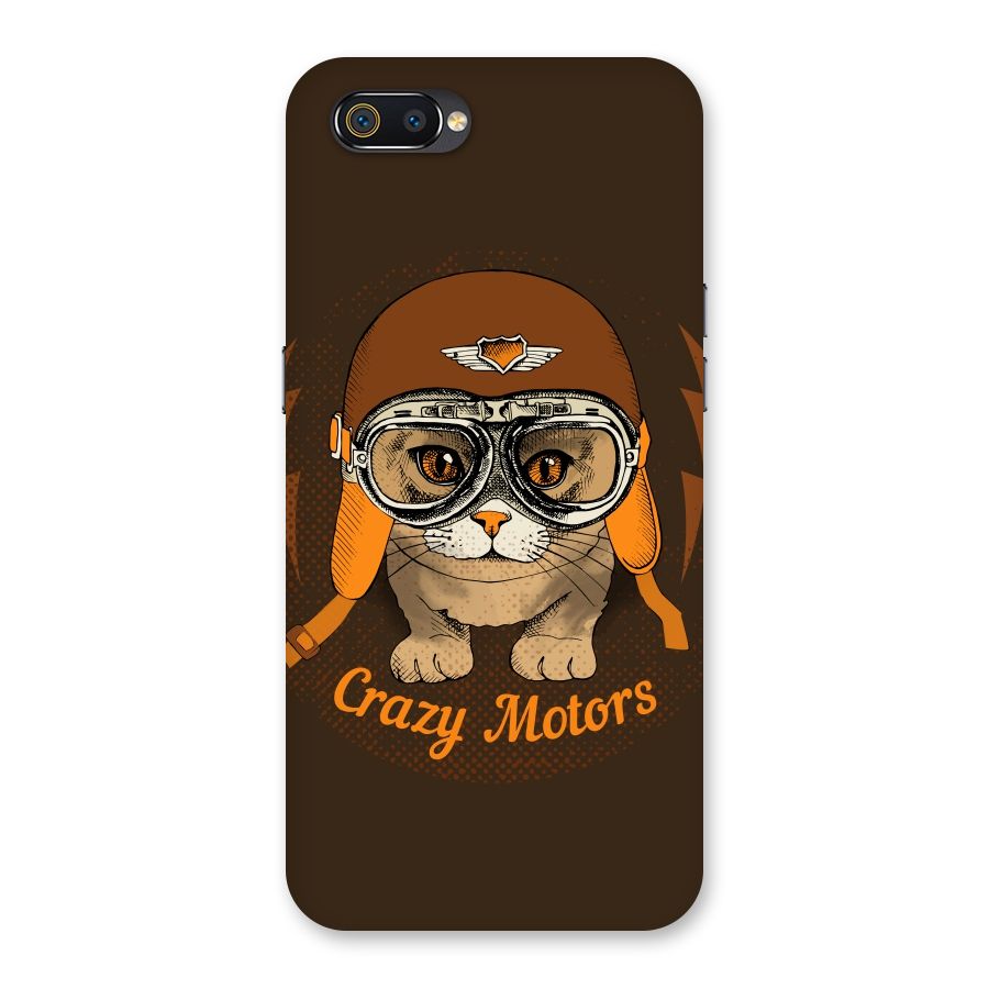 Crazy cat Back Case for Realme C2