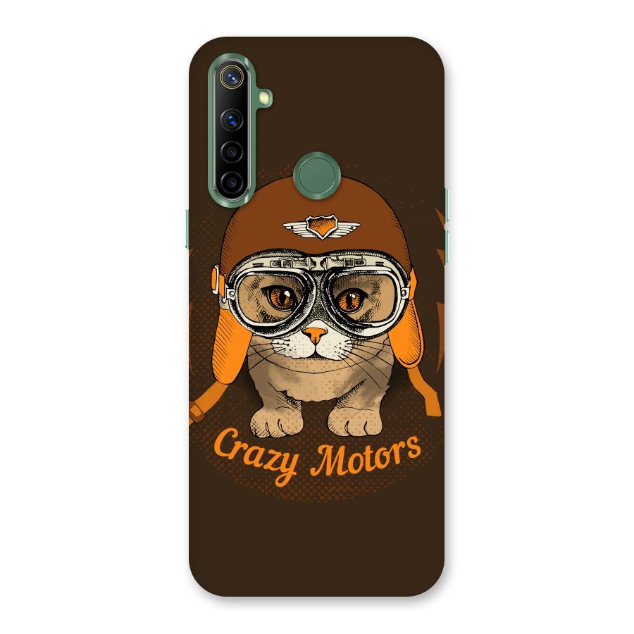 Crazy cat Back Case for Realme Narzo 10