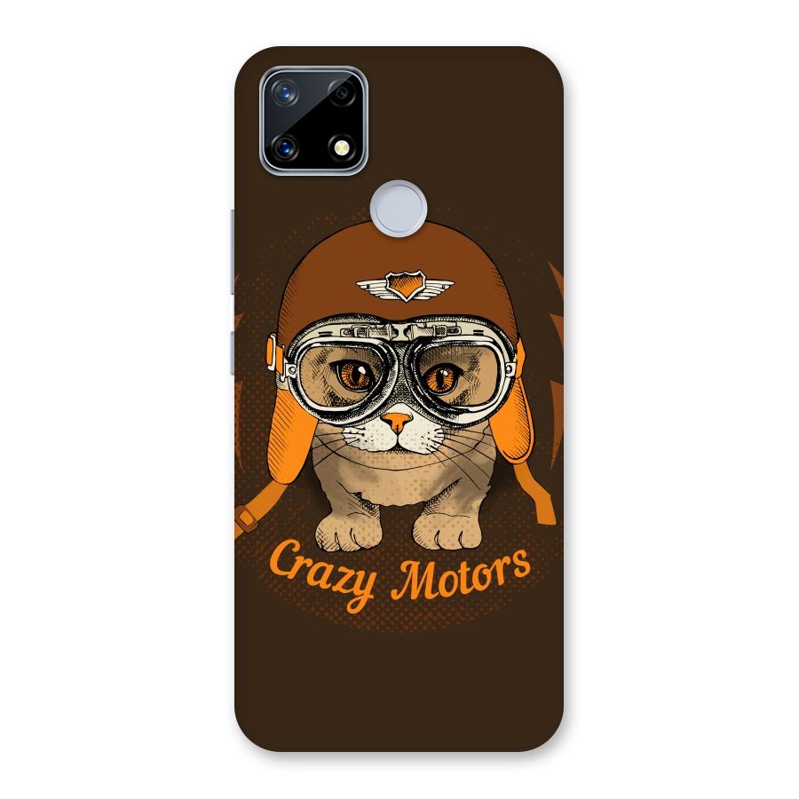 Crazy cat Back Case for Realme Narzo 20