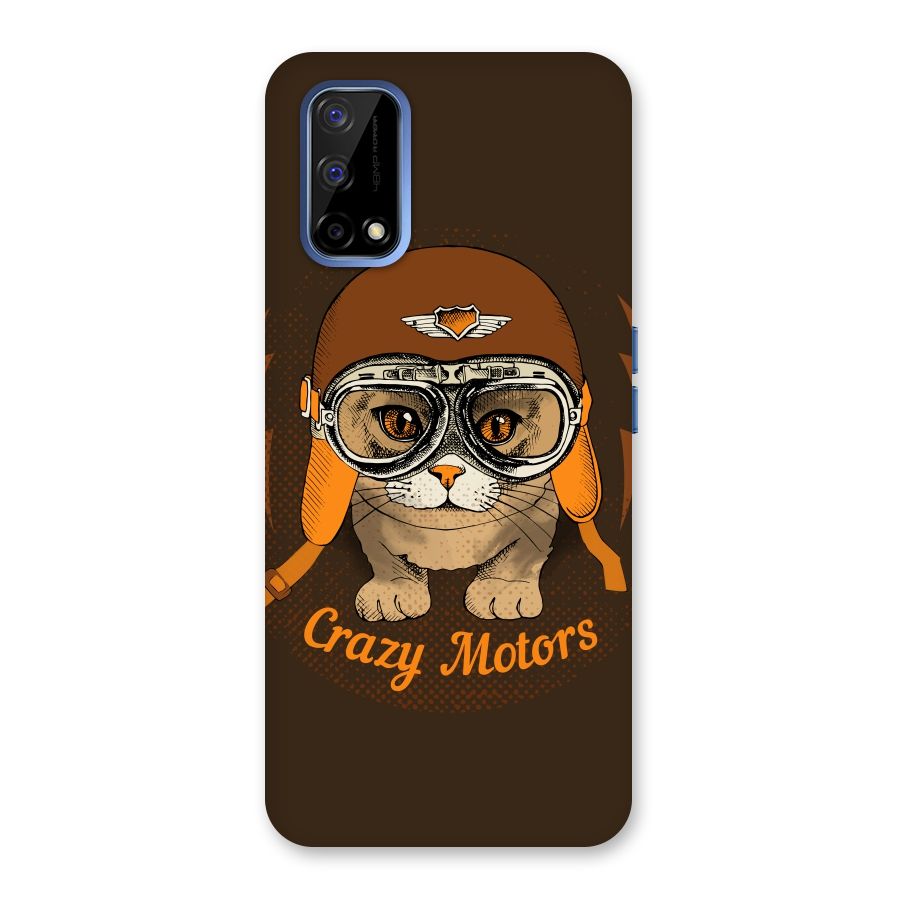 Crazy cat Back Case for Realme Narzo 30 Pro