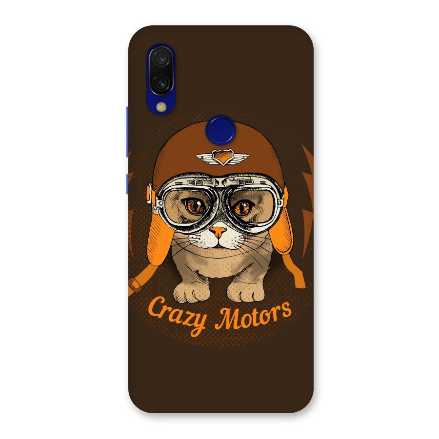Crazy cat Back Case for Redmi 7
