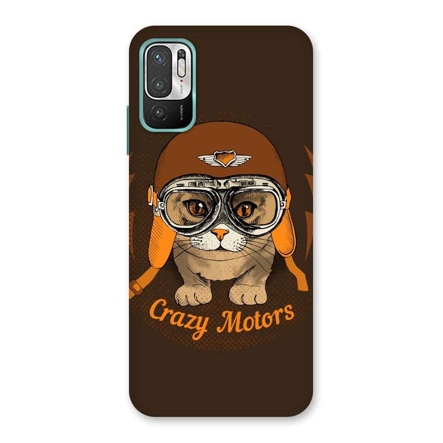 Crazy cat Back Case for Redmi Note 10T 5G